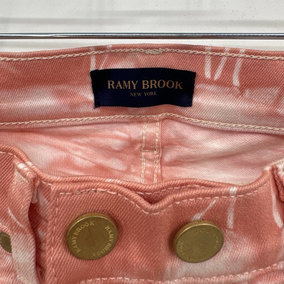 Ramy Brook Katie Tie-Dye Ankle Cropped Jeans NWT Size 23 MSRP $245 - Picture 7 of 9